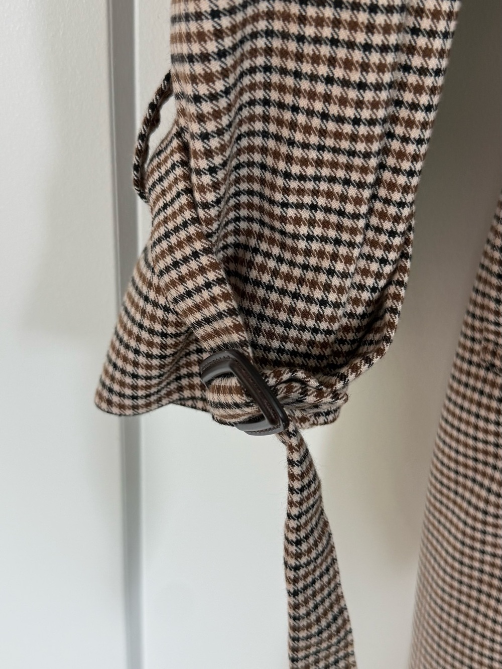 Houndstooth Trench Coat - Picture 5 of 5